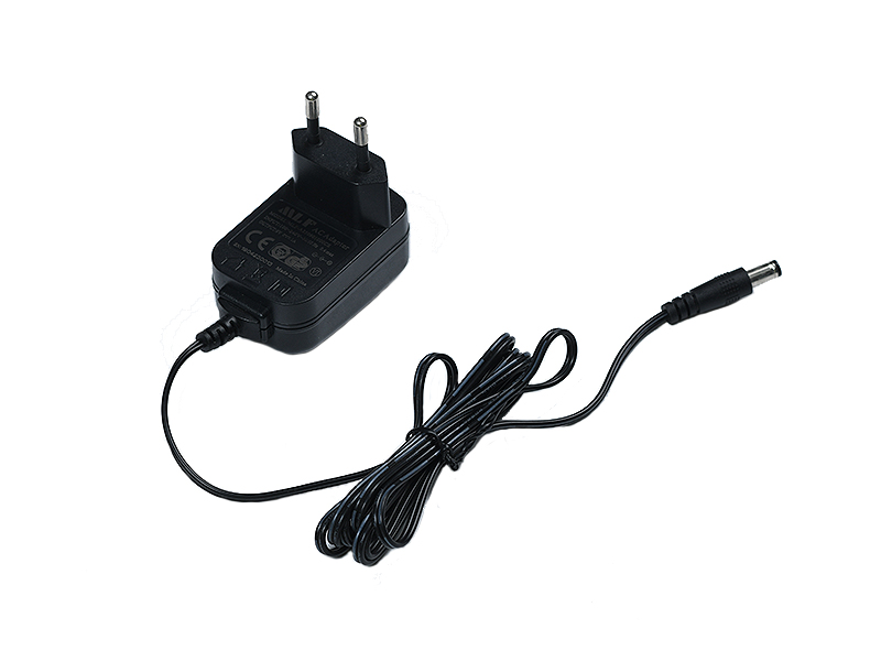 12W A25歐規黑色電源適配器